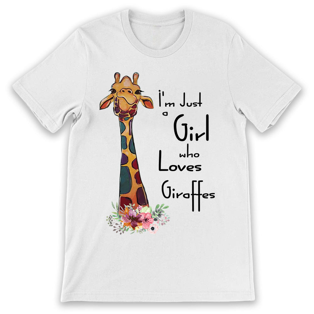 Giraffe Love HTQZ1410205Z Light Classic T Shirt