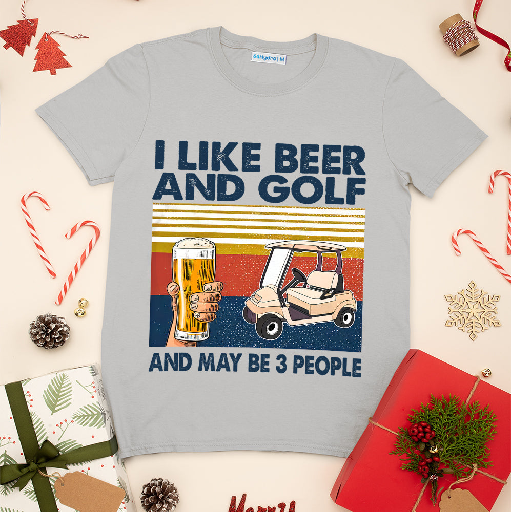 Golf Funny Beer ADQZ1511003Z Light Classic T Shirt