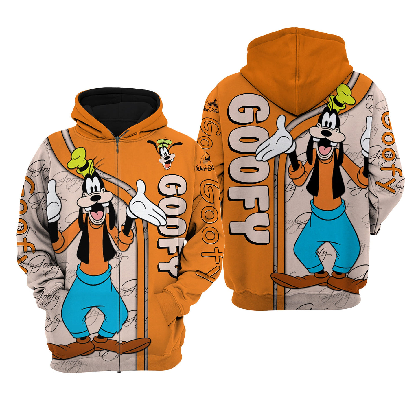 Goofy Dog Disney Unisex Cartoon Graphic 3D Hoodie
