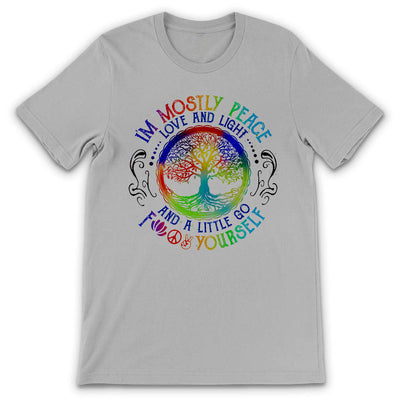 Hippie Im Mostly Peace ANQZ1310003Z Light Classic T Shirt