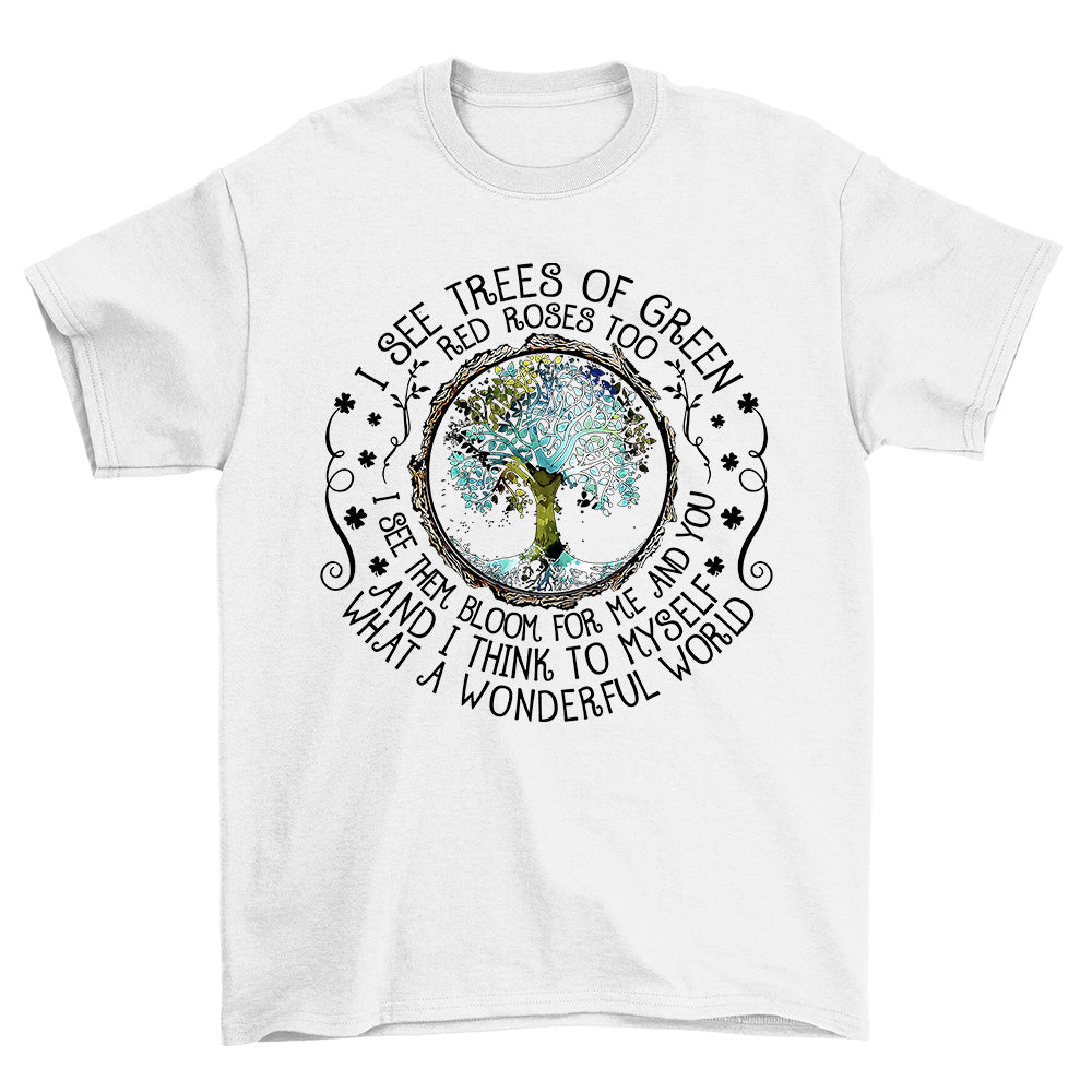 Hippie What A Wonderful World DNGB1703002Y Light Classic T Shirt