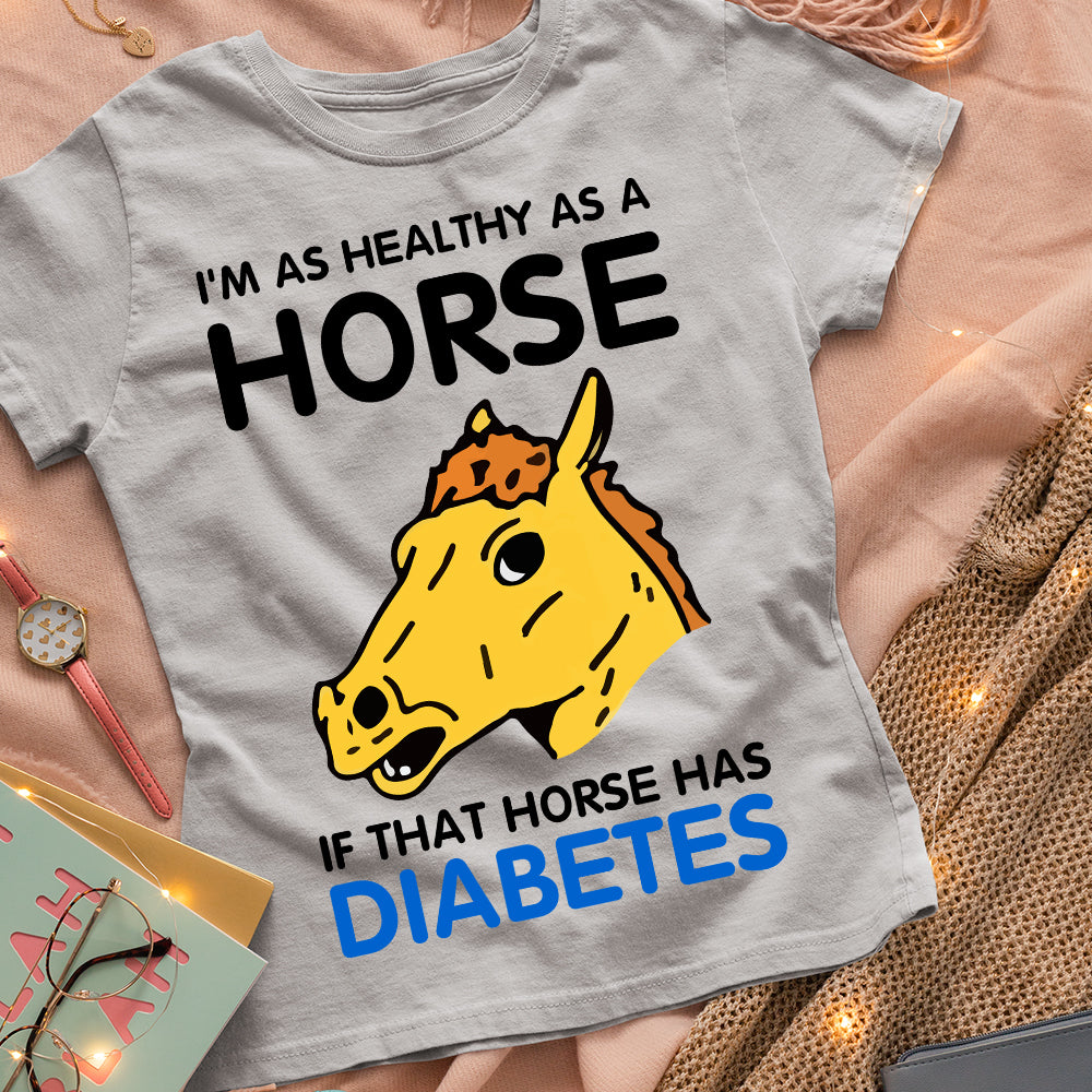 Horse Diabetes ADAA1910012Z Light Classic T Shirt
