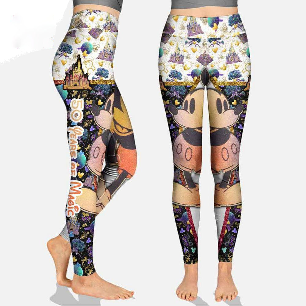 [HOT] Personalized Mickey Mouse Hoodie Leggings Sets All Over Print