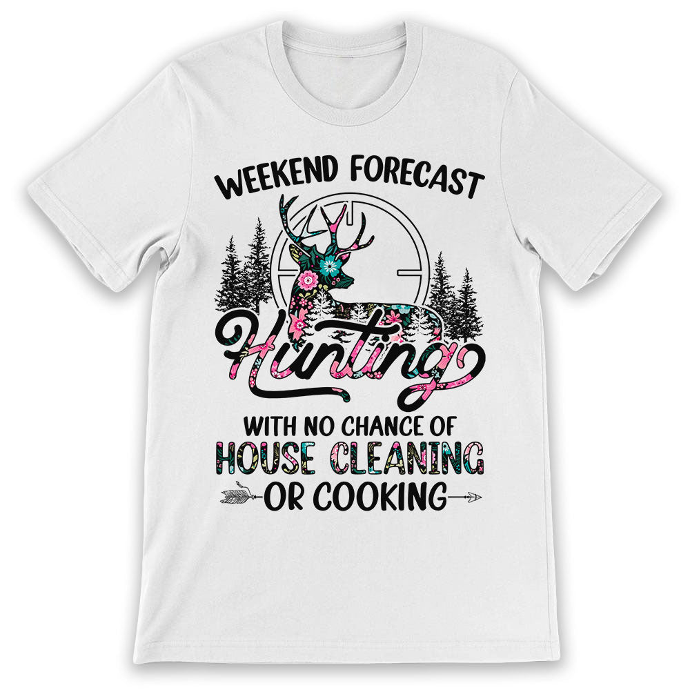 Hunting Weekend Forecast Hunting AGGB1510013Z Light Classic T Shirt