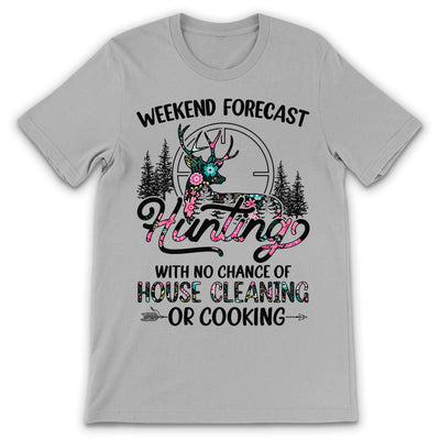 Hunting Weekend Forecast Hunting AGGB1510013Z Light Classic T Shirt