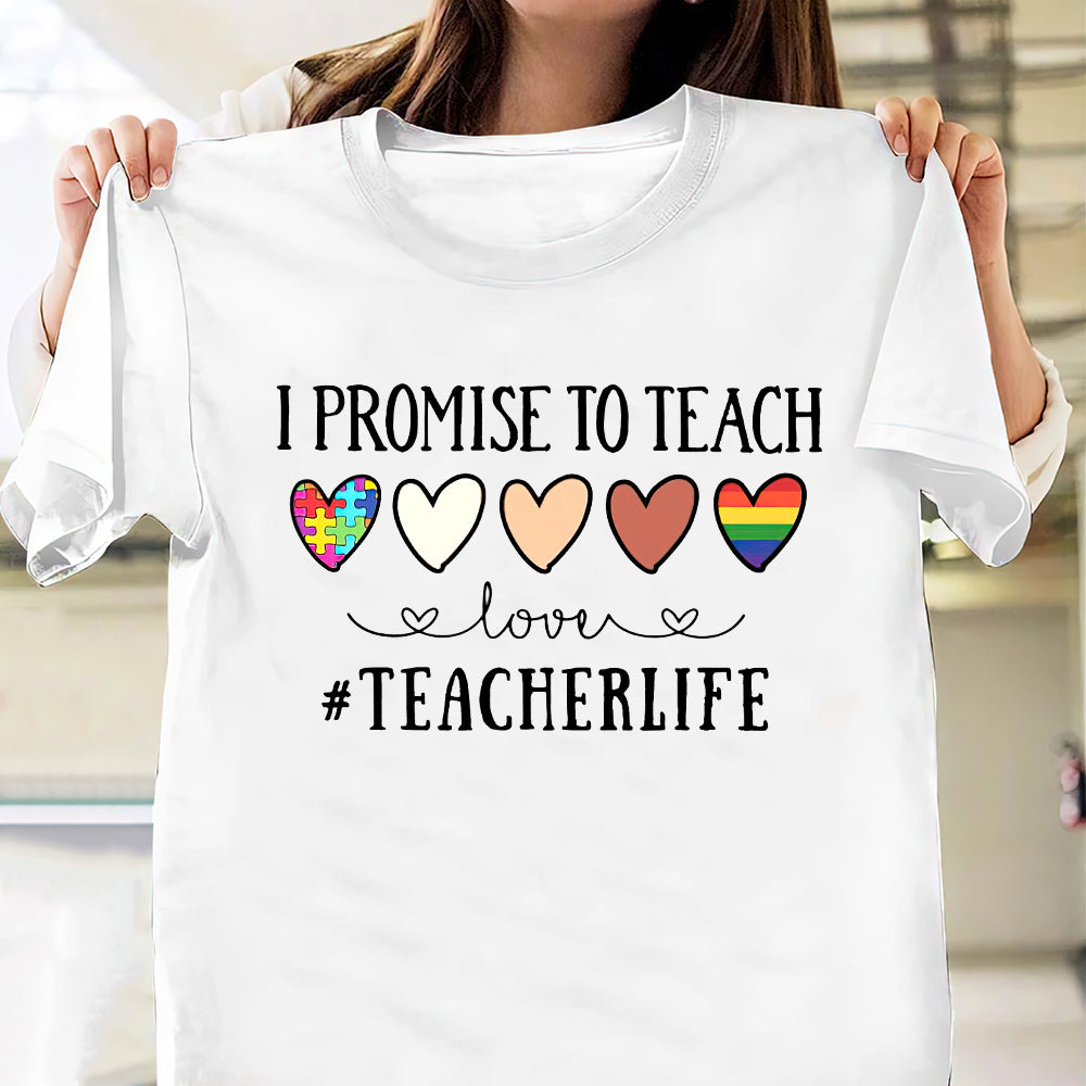 I Promise To Teach Love BGRZ1410009Z Light Classic T Shirt