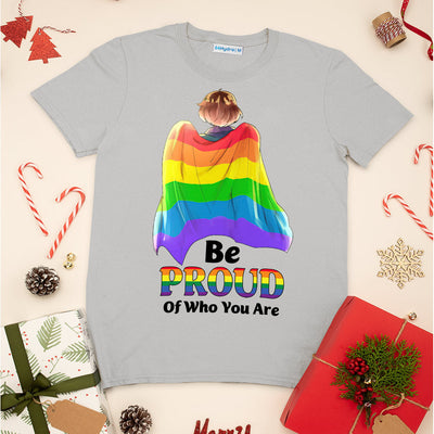 LGBTQ Pride Month Be Proud Of Who You Are HHAY2204004Y Light Classic T Shirt