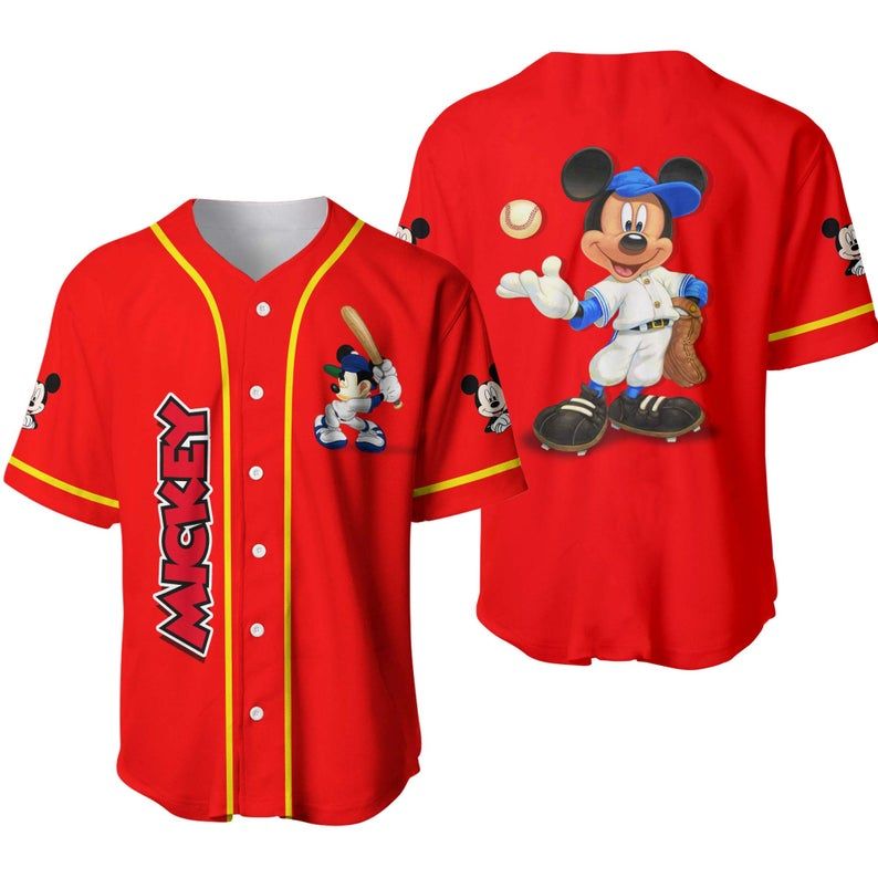 Mickey Mouse Disney Baseball Jersey 333 Gift For Lover Jersey
