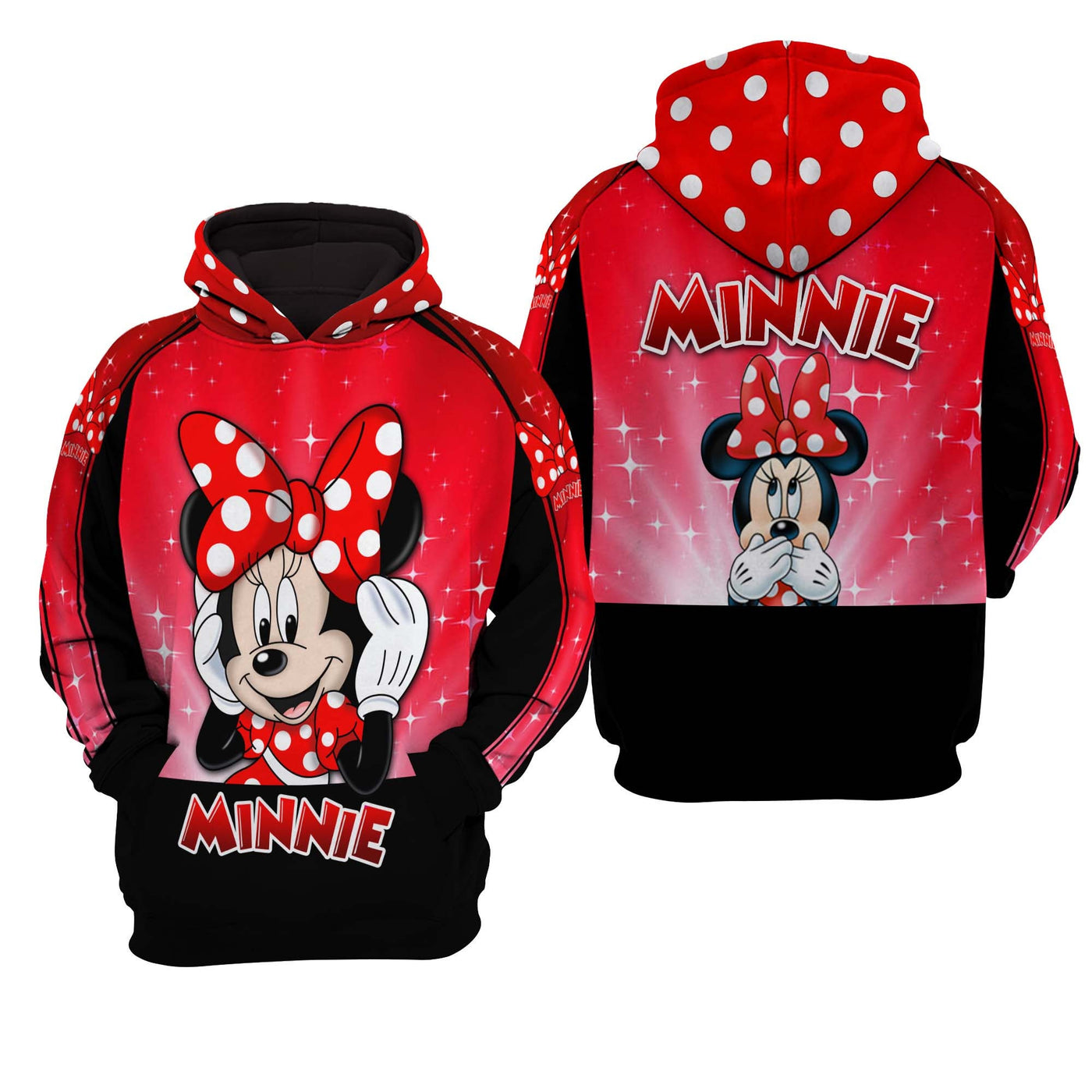 Minnie Mouse Disney AOP Unisex Hoodie