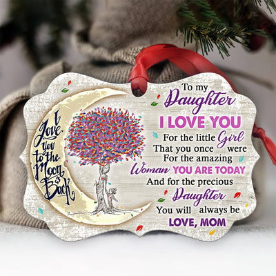 Family To My Daughter You Are Today - Horizontal Ornament - Owls Matrix LTD