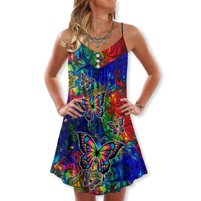 Colorful Butterfly Lover - Summer Dress