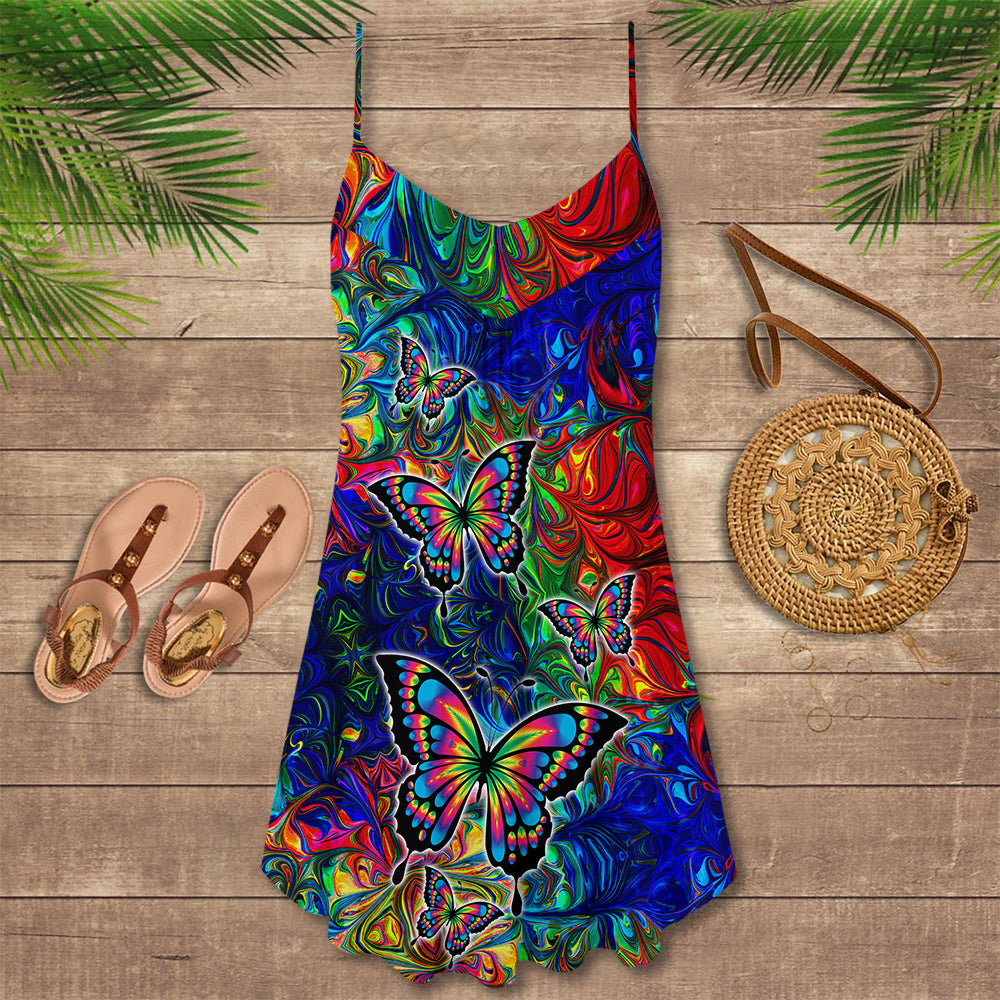 Colorful Butterfly Lover - Summer Dress