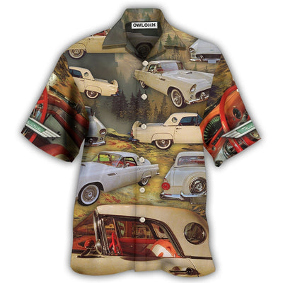 Hawaiian Shirt / Adults / S Car Amazing Mountain - Hawaiian Shirt - Owls Matrix LTD