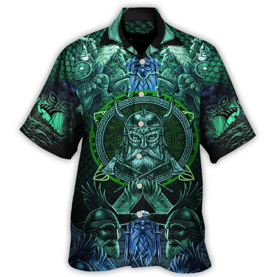 Viking See You In Valhalla - Hawaiian Shirt - Owls Matrix LTD