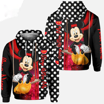[NEW] Personalized Mickey Mouse 3D Hoodie Leggings Set