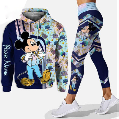 [NEW] Personalized Mickey Mouse Hoodie Leggings POD Design