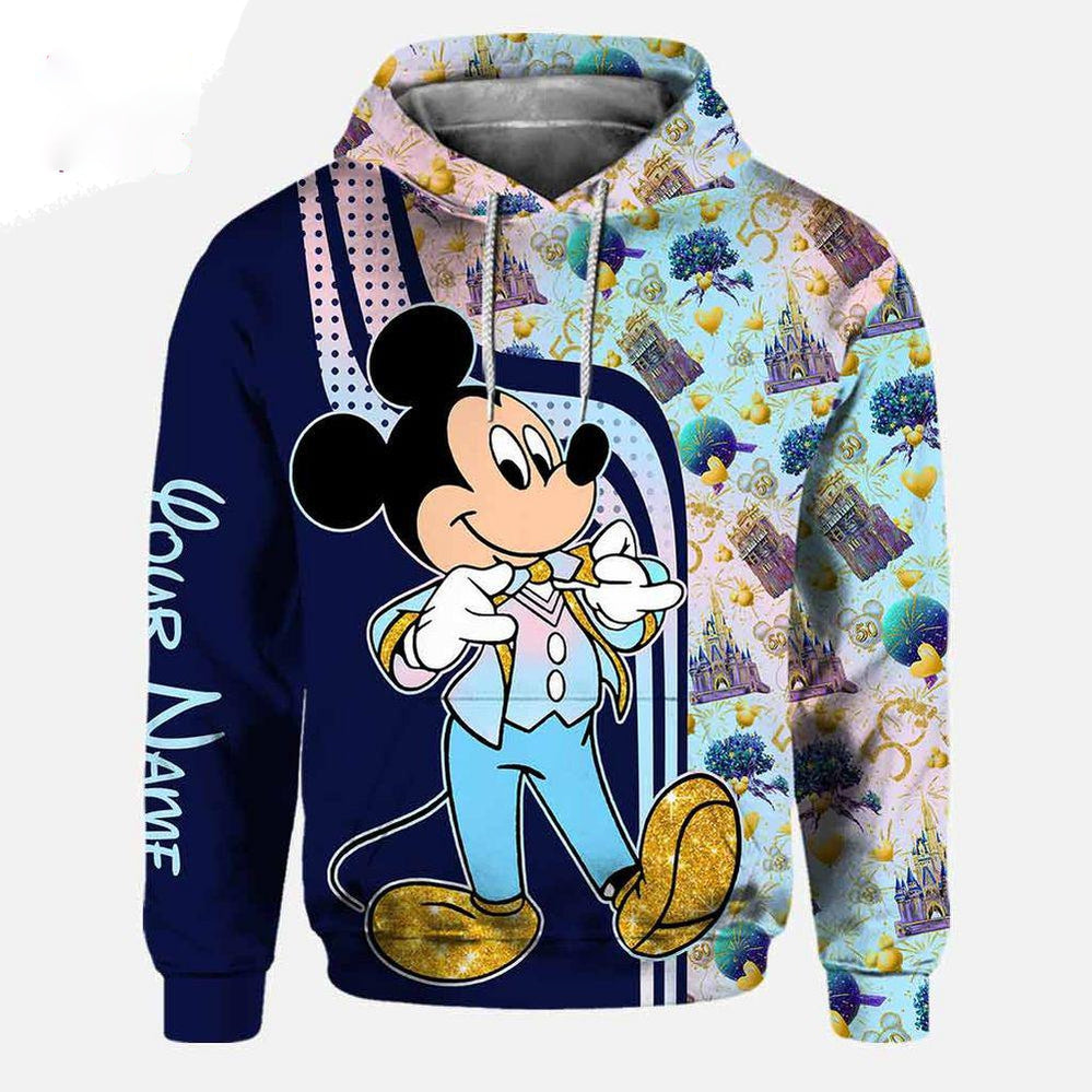 [NEW] Personalized Mickey Mouse Hoodie Leggings POD Design
