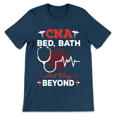 Nurse CNA Bed Bath And Way Beyond PVAY2806007Y Dark Classic T Shirt