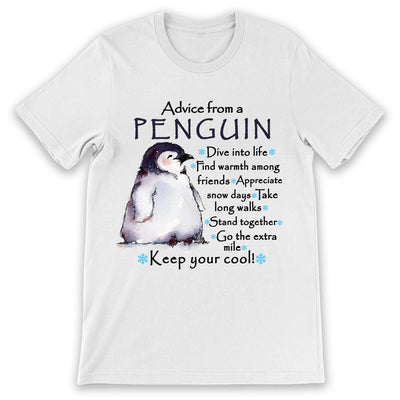 Penguin Advice From A Penguin For You MDLZ2504004Y Light Classic T Shirt
