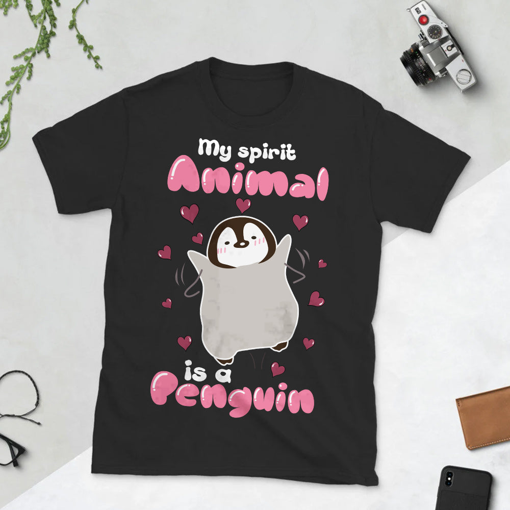Penguin My Spirit Animal Is A Penguin TTLZ2504001Y Dark Classic T Shirt