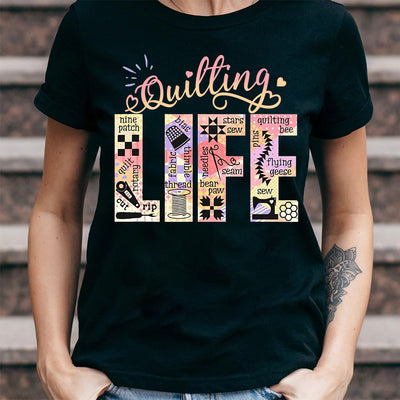 Quilting Life NQGB1106011Y Dark Classic T Shirt