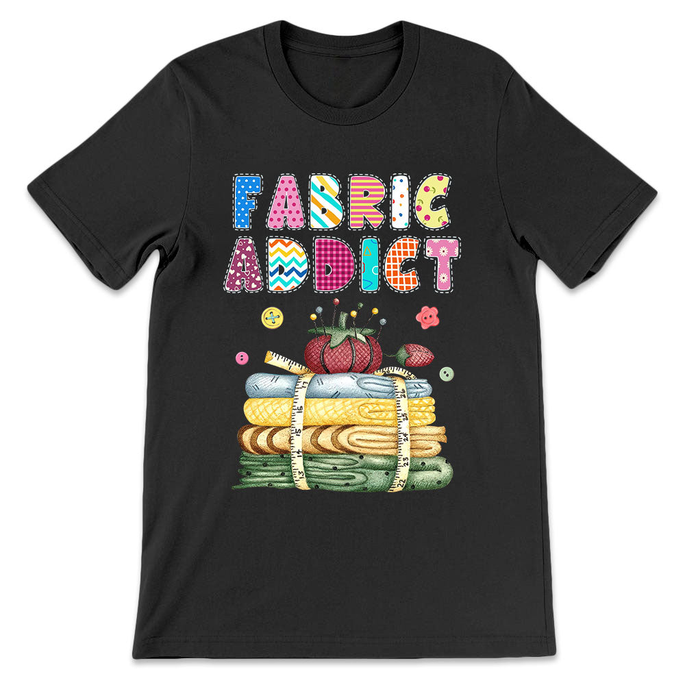 Sewing Fabric Addict LHAY1306001Y Dark Classic T Shirt