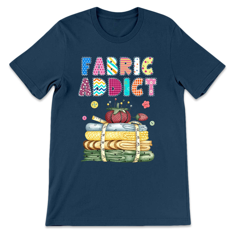 Sewing Fabric Addict LHAY1306001Y Dark Classic T Shirt