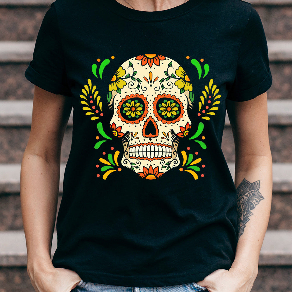 Sugar Skull Art DNGB2106002Y Dark Classic T Shirt