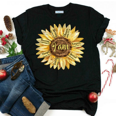 Sunflower God Says I Am DNGB0911014Z Dark Classic T Shirt