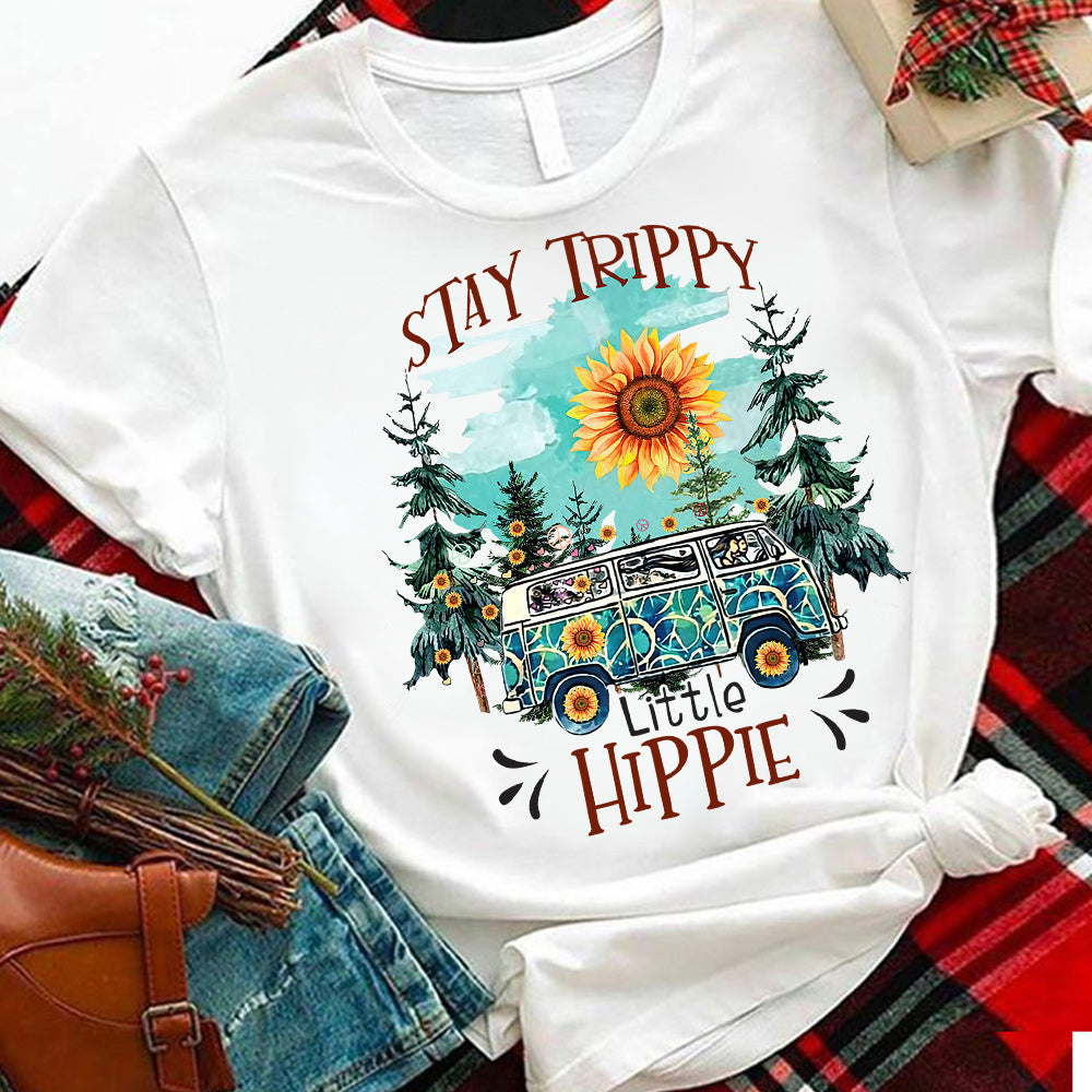 Sunflower Hippie Van DNGB1910005Z Light Classic T Shirt