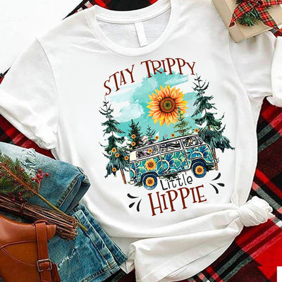 Sunflower Hippie Van DNGB1910005Z Light Classic T Shirt