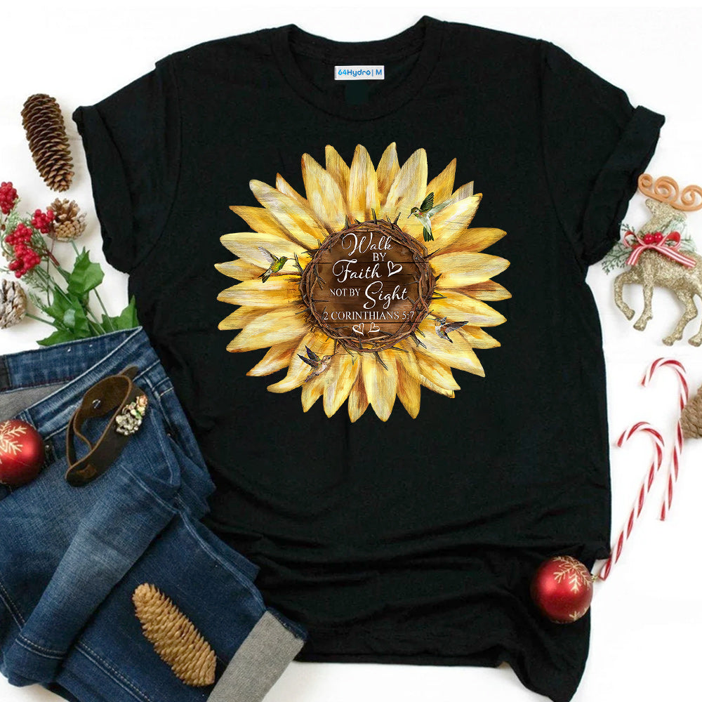 Sunflower Walk By Faith DNGB0911002Z Dark Classic T Shirt