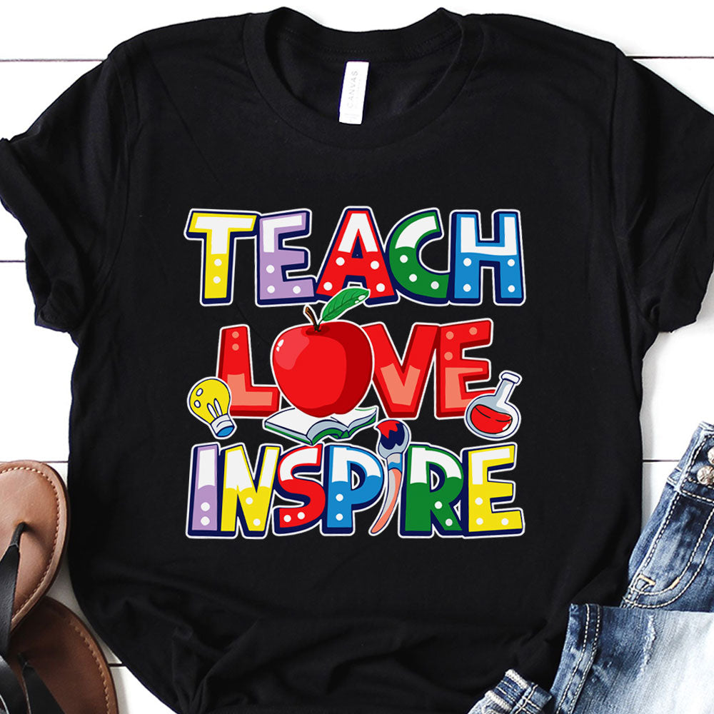 Teach Love Inspire HARZ1510041Z Dark Classic T Shirt