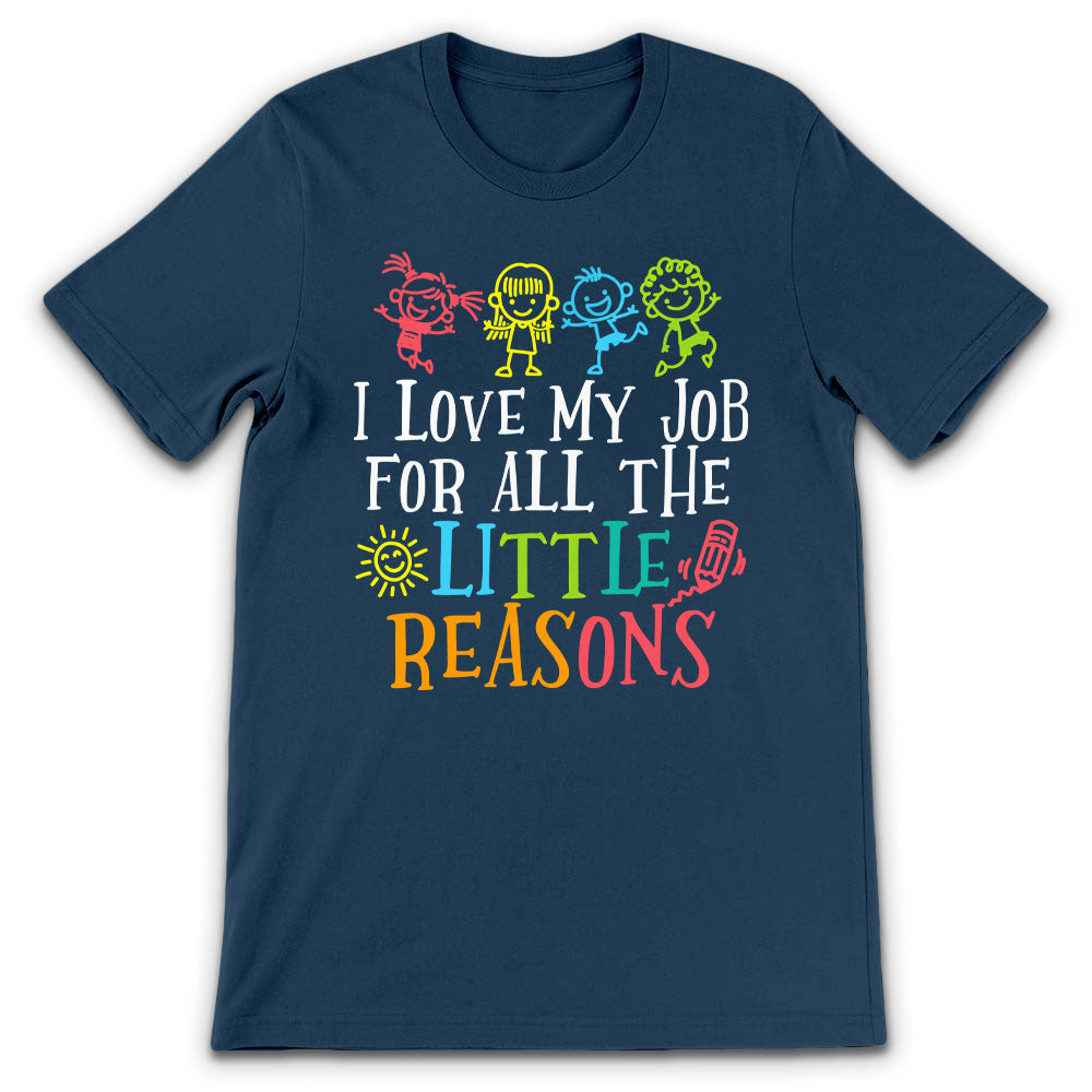 Teacher Little Reasons HARZ1310045Z Dark Classic T Shirt