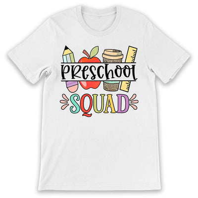 Teacher Preschool Squad PVGB0807004Y Light Classic T Shirt