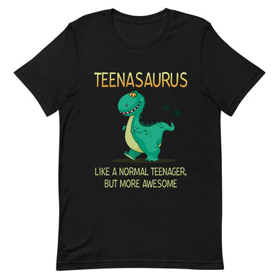Teenager Dinosaur Teenasaurus NNRZ0509003Y Dark Classic T Shirt