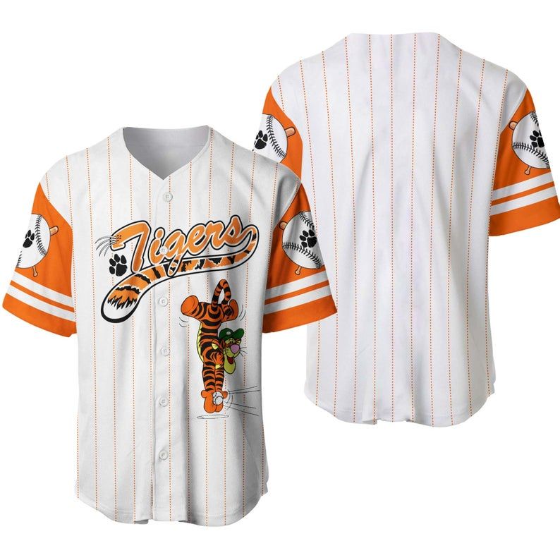 Tigger Disney Baseball Winnie The Pooh 123 Gift For Lover Jersey