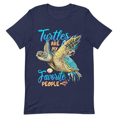 Turtles Are My Favorite People DNAY3003003Y Dark Classic T Shirt