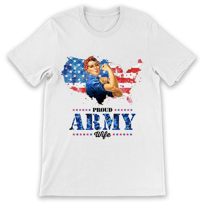 Veteran Proud Army Wife NNAY0905006Y Light Classic T Shirt