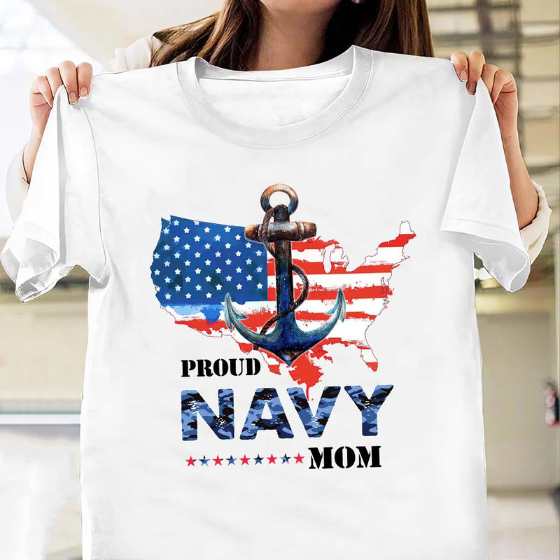 Veteran Proud Navy Mom NNAY0905007Y Light Classic T Shirt