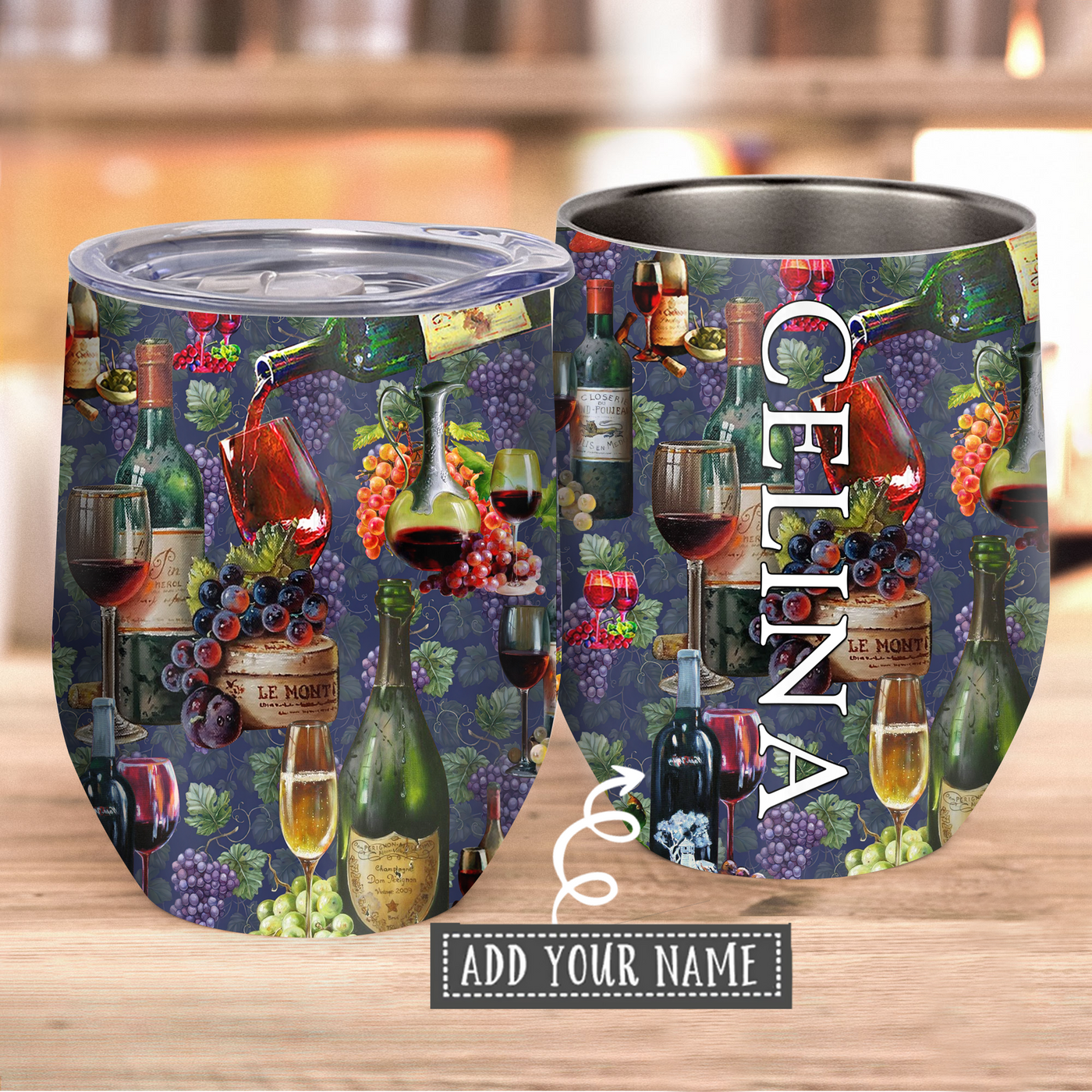 Wines Special Grape Is My Life Personalized - Wine Tumbler - Owls Matrix LTD