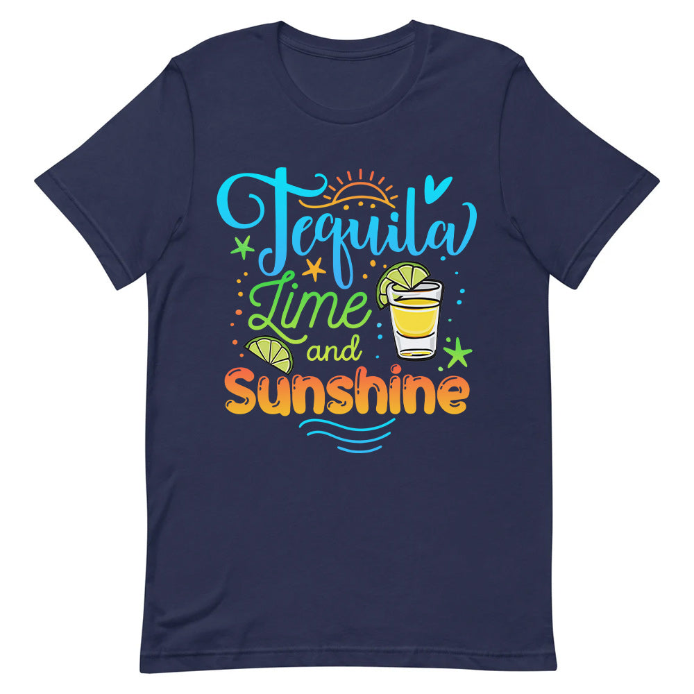 Wine Tequila Lime And Sunshine DNRZ2904004Y Dark Classic T Shirt