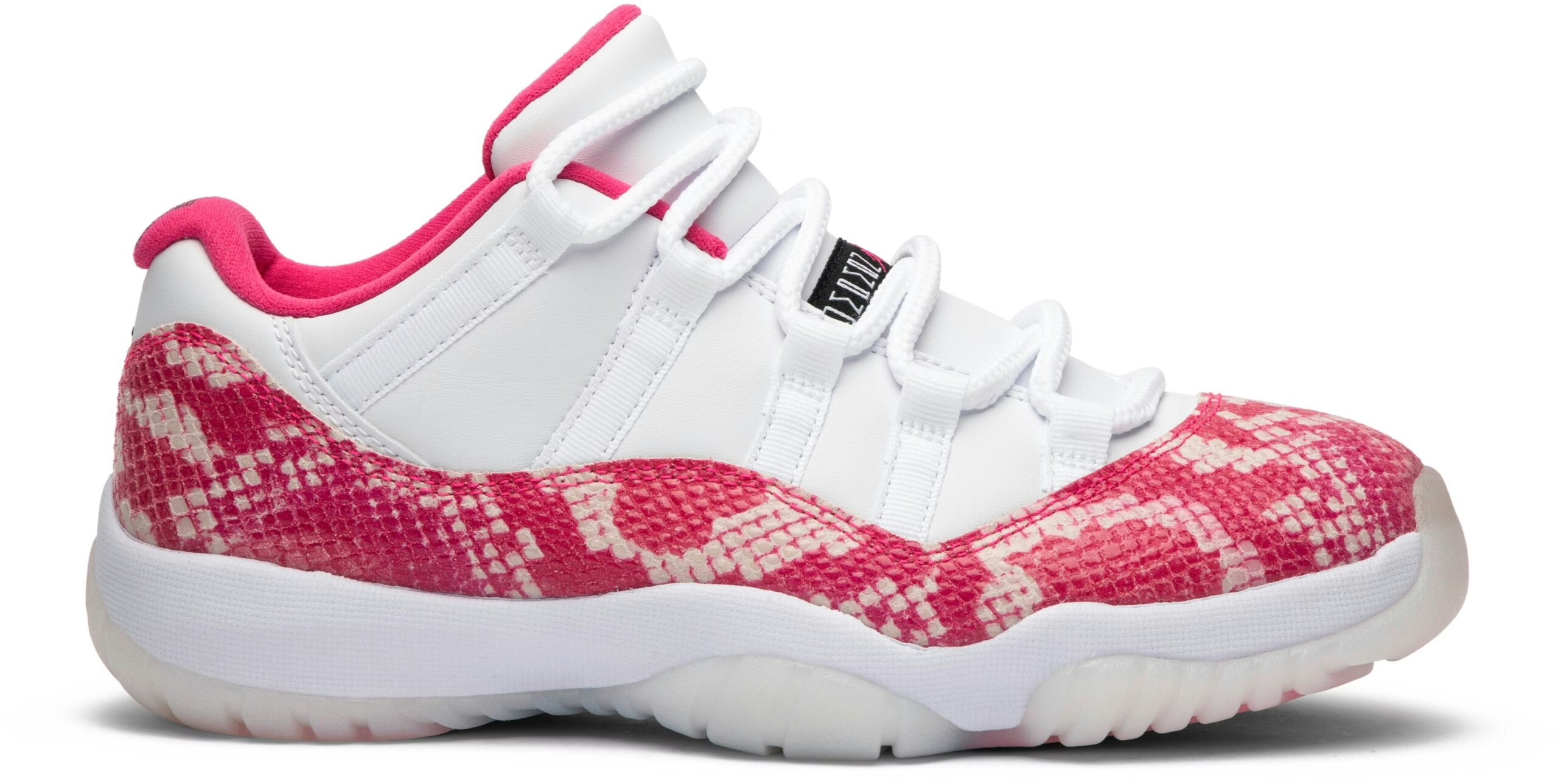 Nike Air Jordan 11 Retro Low ‘Pink Snakeskin’ Performance Basketball Sneaker