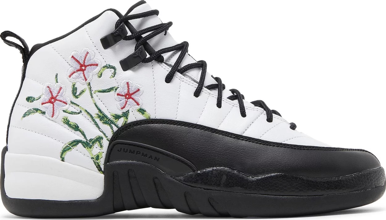 Air Jordan 12 Retro GS Floral DR6956-100 Air Jordan 12 Retro GS Floral DR6956-100