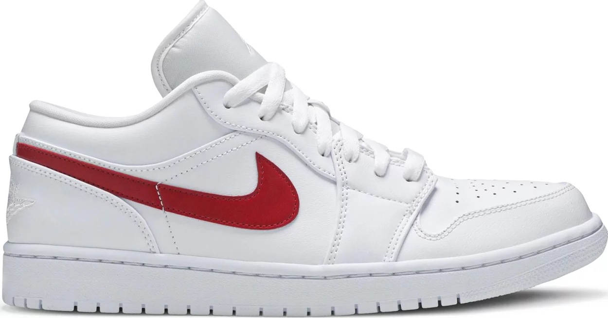 Jordan 1 Low ‘White University Red (Women’s)’  AO9944-161