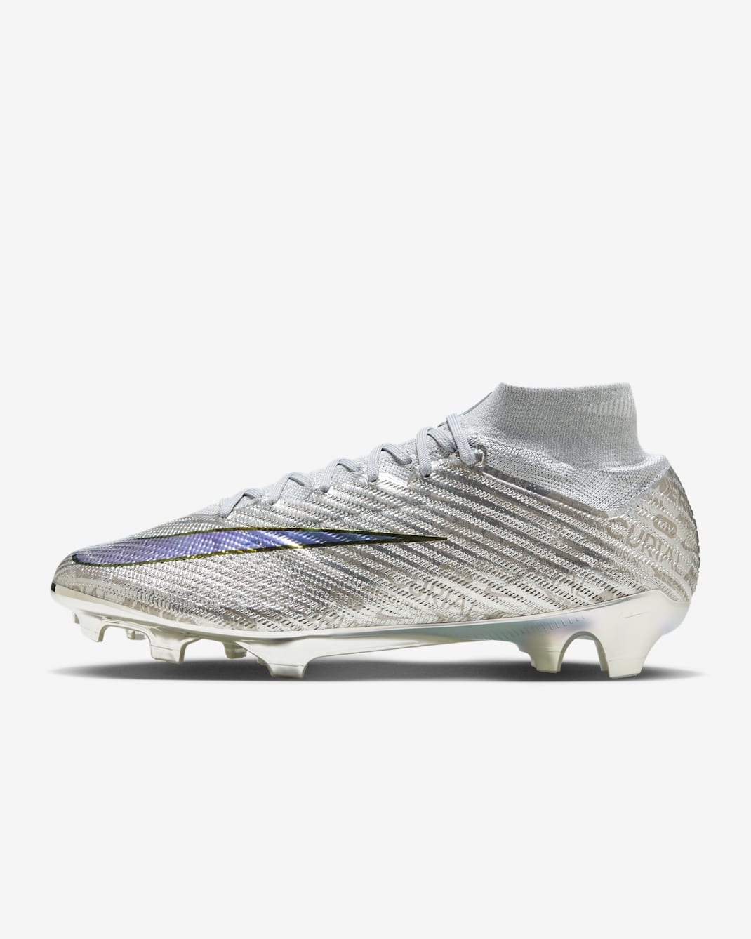 Nike Zoom Mercurial Superfly 9 Elite XXV SE FG ‘Metallic Silver’ FB8863-060 Nike Zoom Mercurial Superfly 9 Elite XXV SE FG ‘Metallic Silver’ FB8863-060