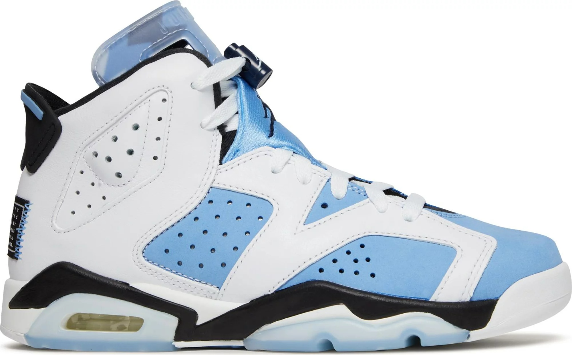 Air Jordan 6 Retro GS UNC Home 384665-410 Sneaker Shoes
