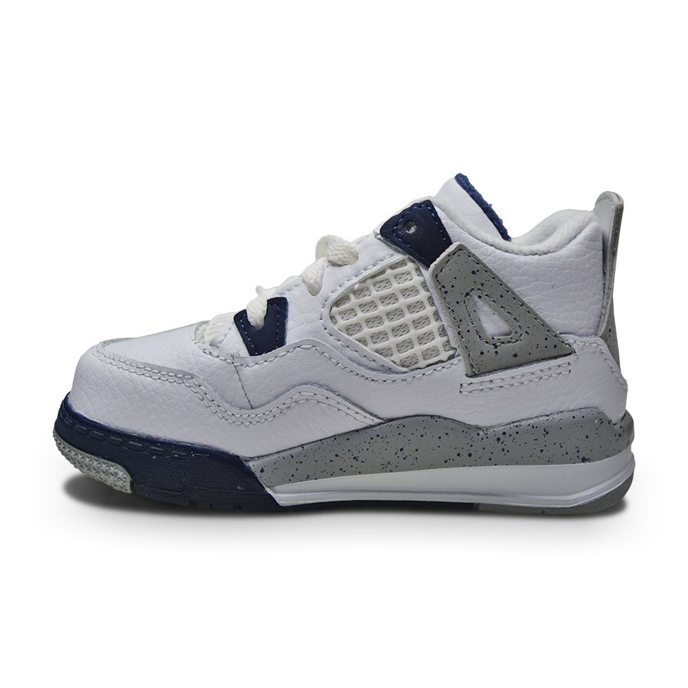 Air Jordan 4 Retro TD Midnight Navy BQ7670-140 Sneaker Shoes