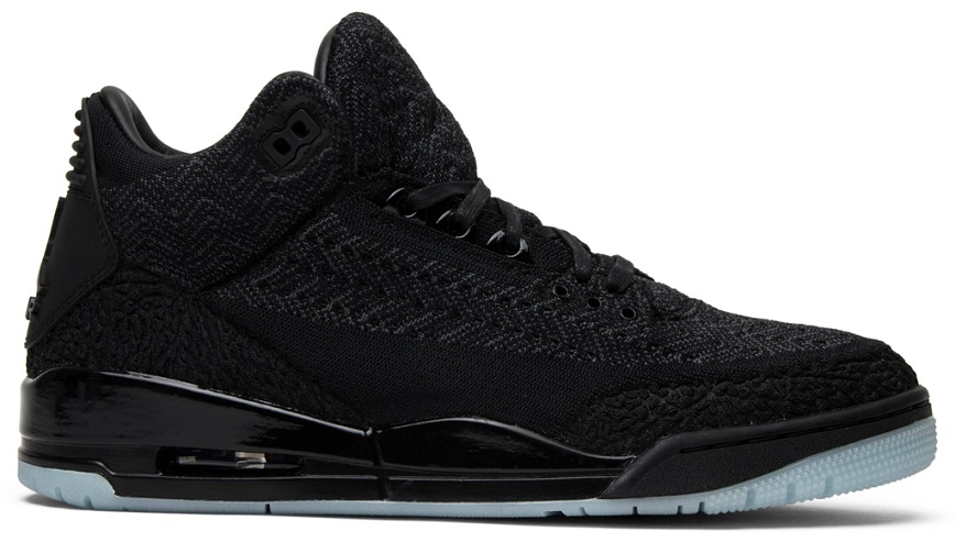 Jordan 3 Retro Flyknit ‘Black’ AQ1005-001 Jordan 3 Retro Flyknit ‘Black’ AQ1005-001