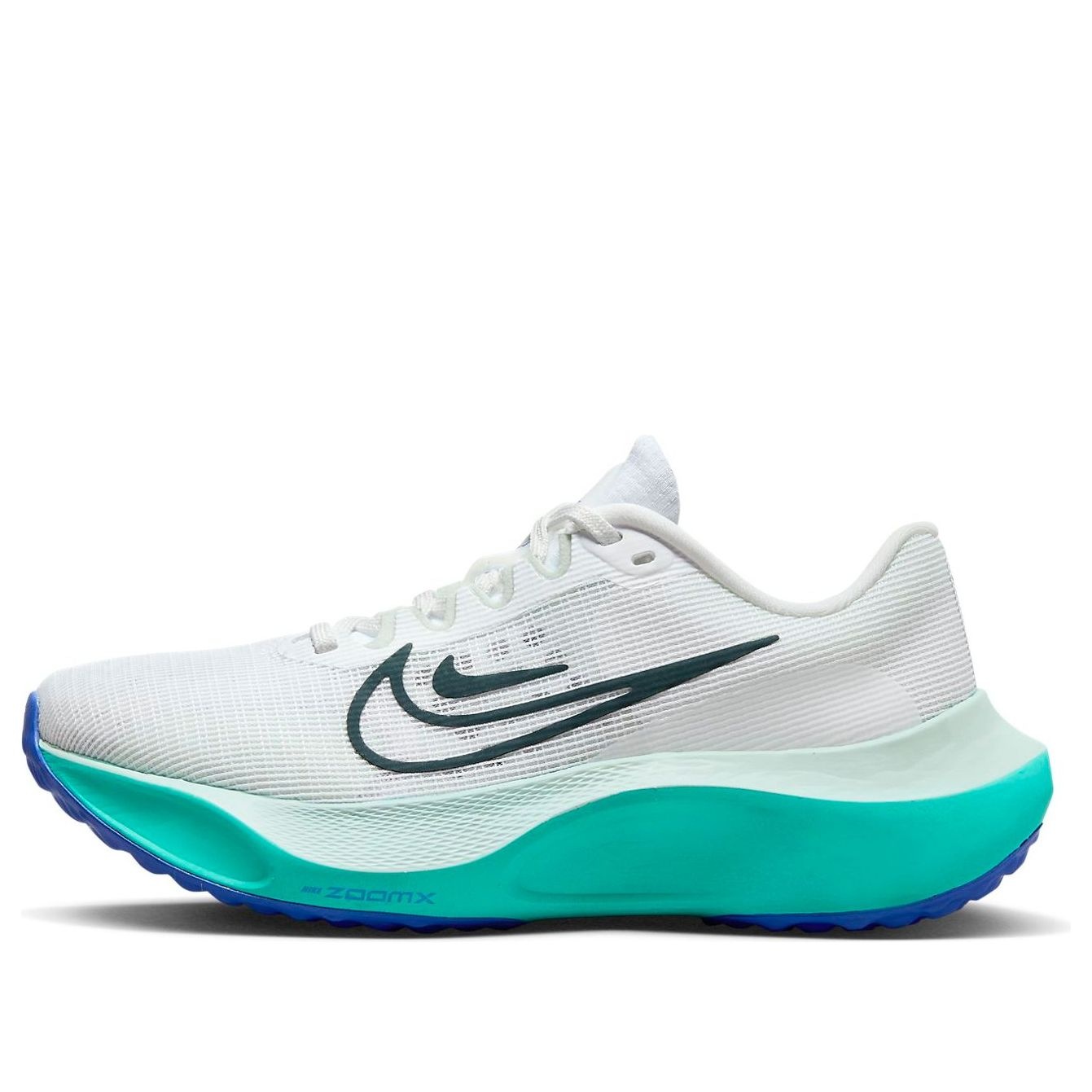 Wmns Zoom Fly 5 White Clear Jade DM8974-101 Nike Shoes